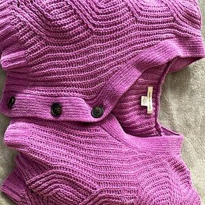 •Purple •American Eagle •Button Up •Sweater